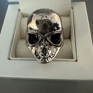 Skull Metal Ring 9.5